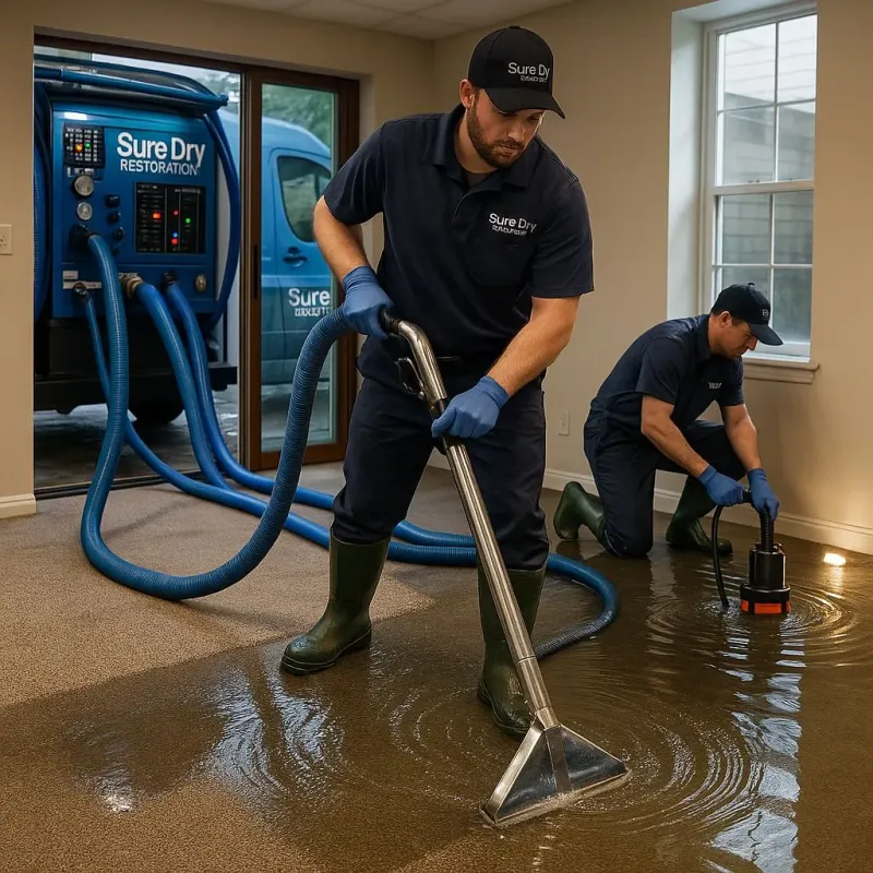 Water Extraction and Removal process in Ball, LA